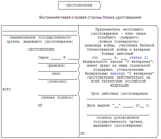 Заявление на ветерана боевых действий образец